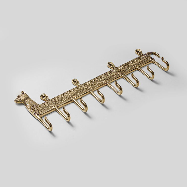 Rosalind Wheeler Metal Wall Organizer with Key Hooks Wayfair.co.uk